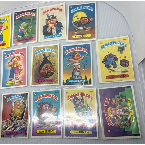 14 Garbage Pail Kids Cards 1986 Topps‎ Series 4 & 5 Stickers Vintage GPK - Picture 10 of 16